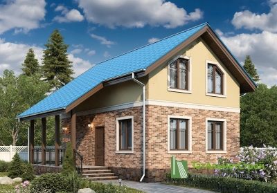 Росса — проект дома из SIP-панелей, «ТатАльметСтрой»
